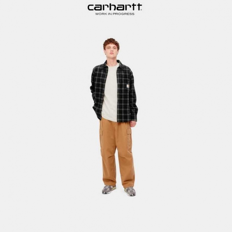 Carhartt Wip Flint Shirt Vulcan Wiley Check | TH0001797