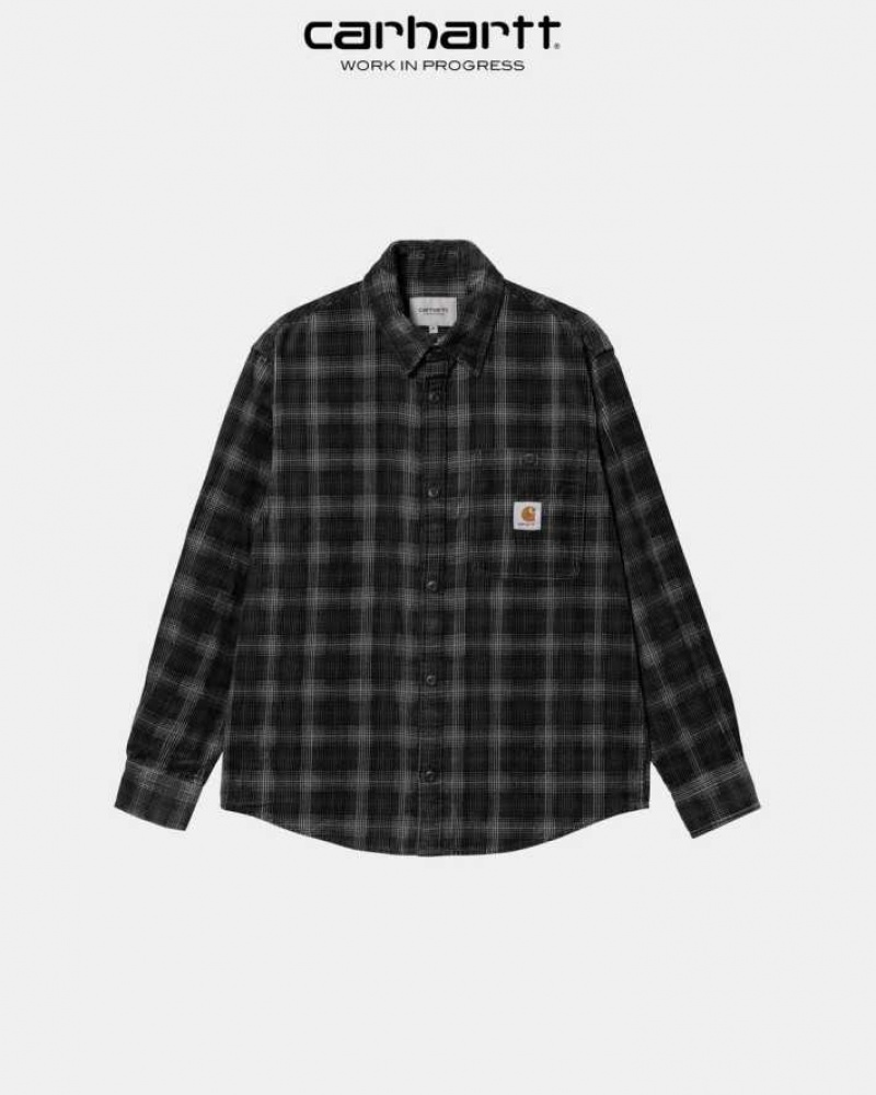 Carhartt Wip Flint Shirt Vulcan Wiley Check | TH0001797