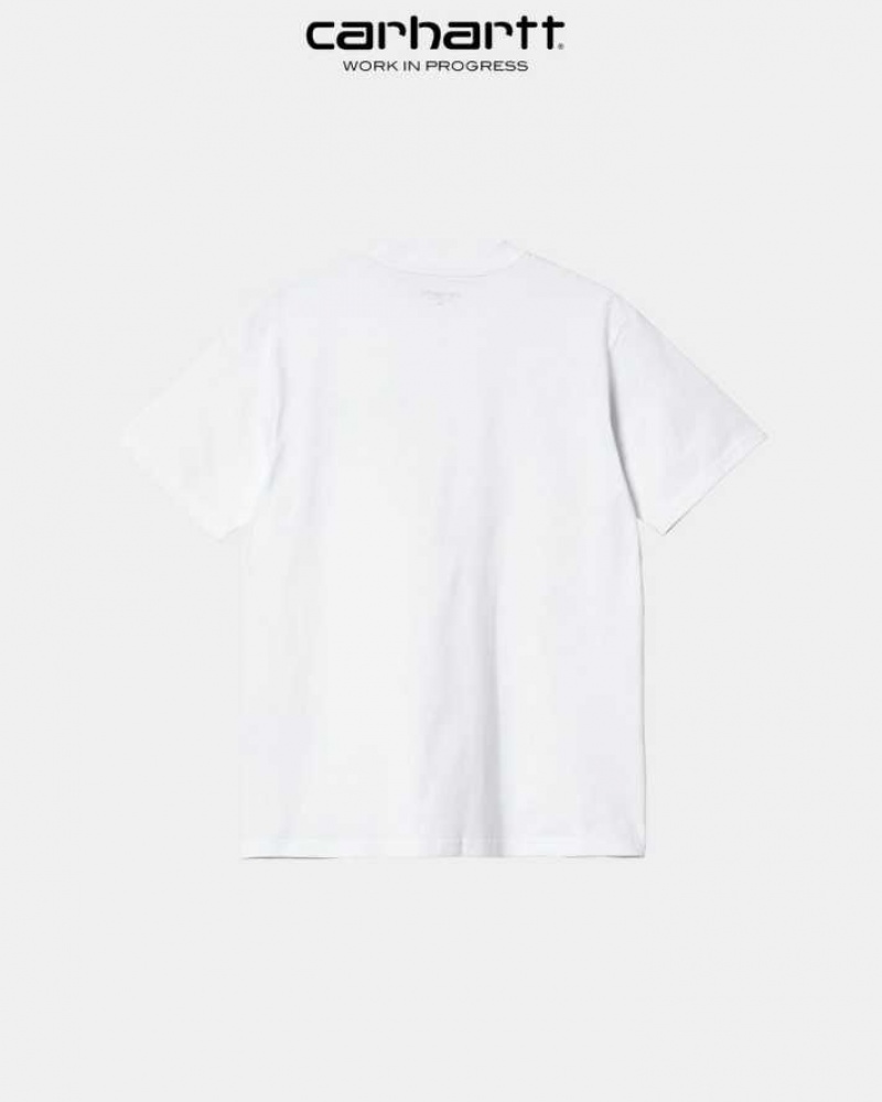 Carhartt Wip Frolo T-Shirt White | TH0002200