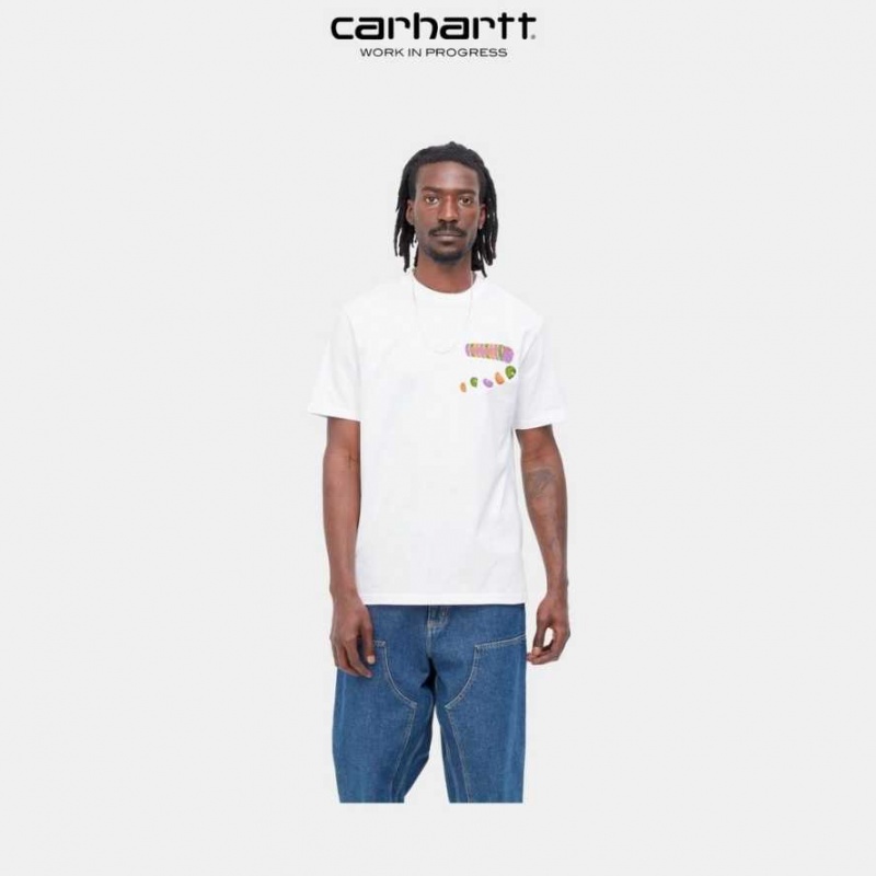 Carhartt Wip Frolo T-Shirt White | TH0002200