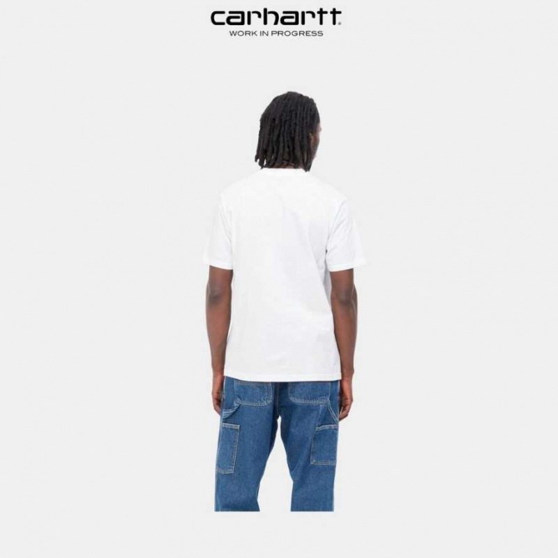 Carhartt Wip Frolo T-Shirt White | TH0002200