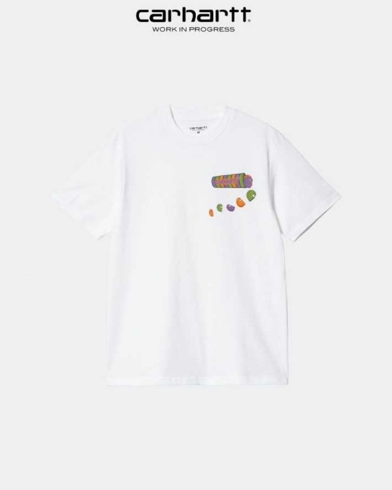 Carhartt Wip Frolo T-Shirt White | TH0002200