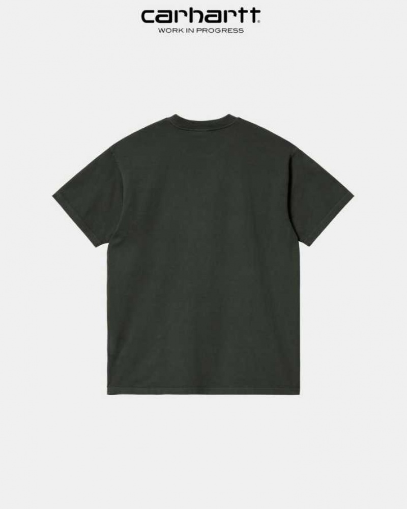 Carhartt Wip Hallucinogen T-Shirt Boxwood | TH0002207