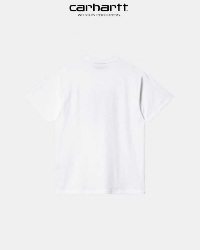 Carhartt Wip Hallucinogen T-Shirt White | TH0002208