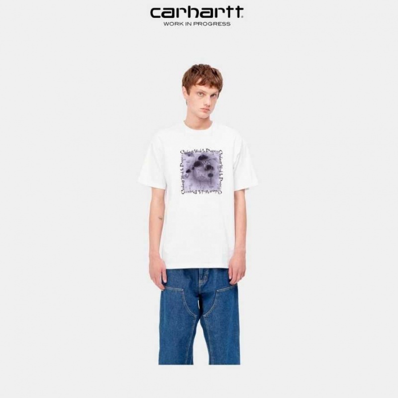 Carhartt Wip Hallucinogen T-Shirt White | TH0002208