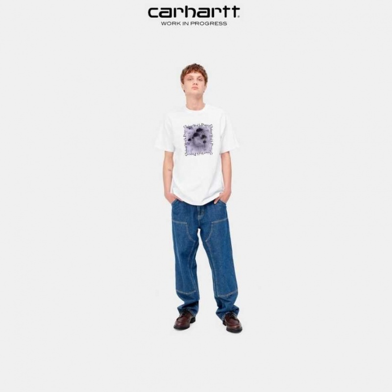 Carhartt Wip Hallucinogen T-Shirt White | TH0002208