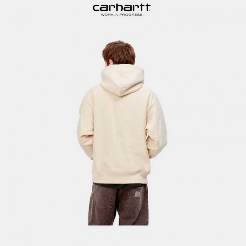 Carhartt Wip Hooded American Script Sweatshirt Calico | TH0000284