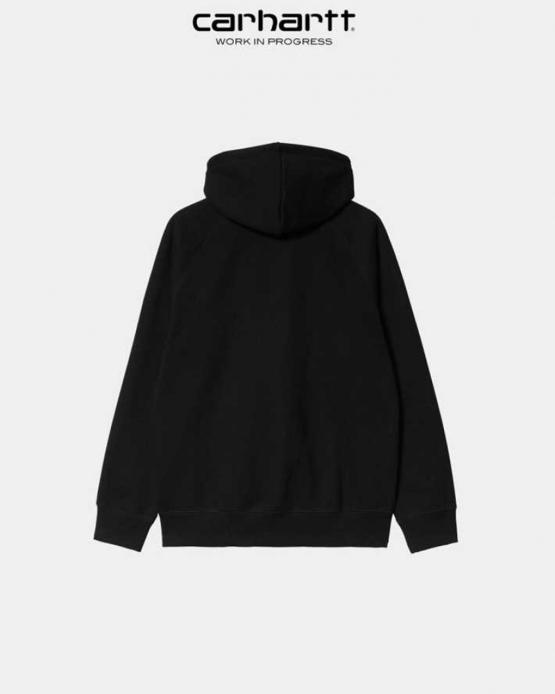 Carhartt Wip Hooded Chase Jacket Black | TH0000057