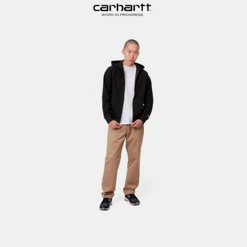 Carhartt Wip Hooded Chase Jacket Black | TH0000057