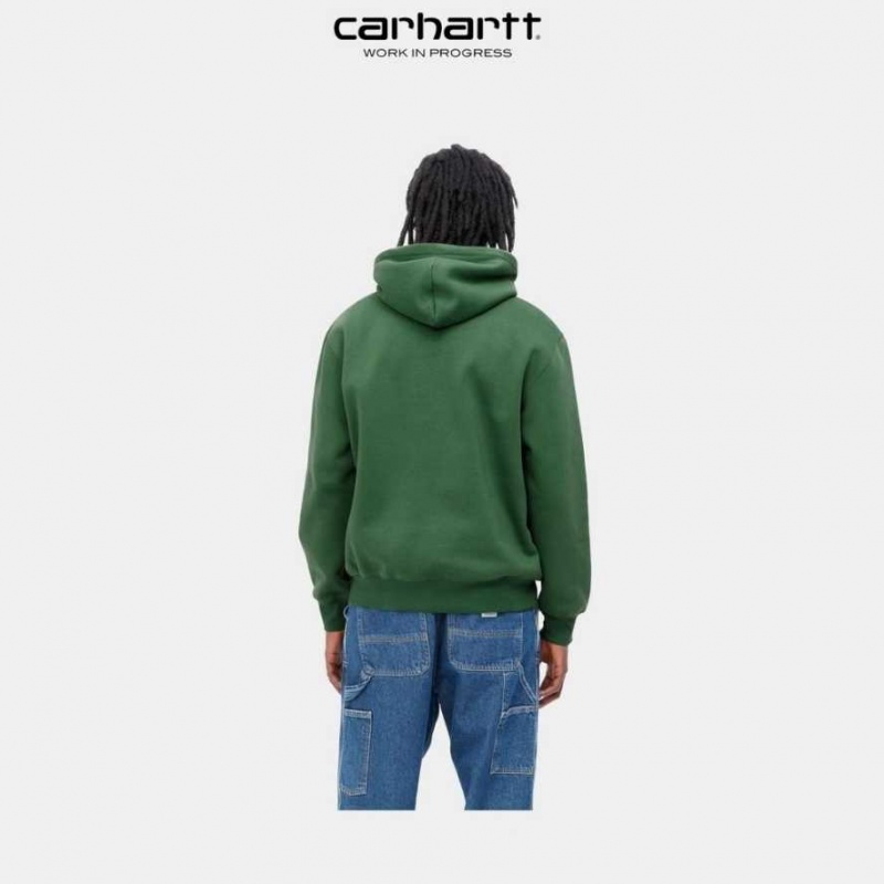 Carhartt Wip Hooded Sweatshirt Bonsai | TH0000290