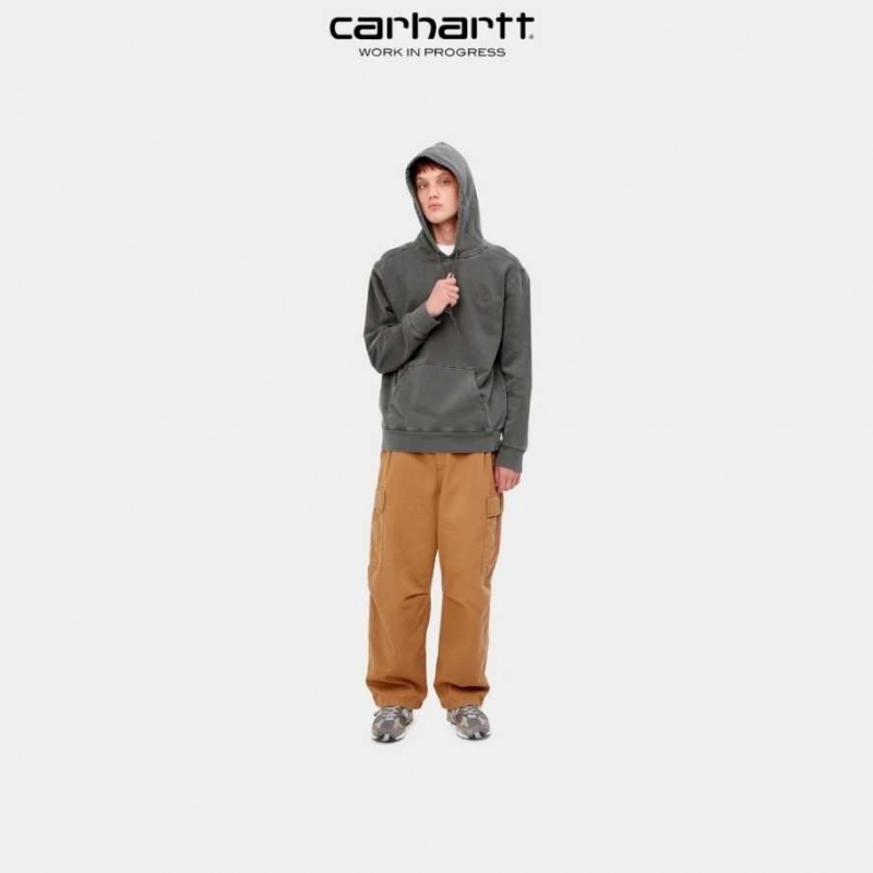 Carhartt Wip Hooded Verse Patch Sweatshirt Vulcan | TH0000335