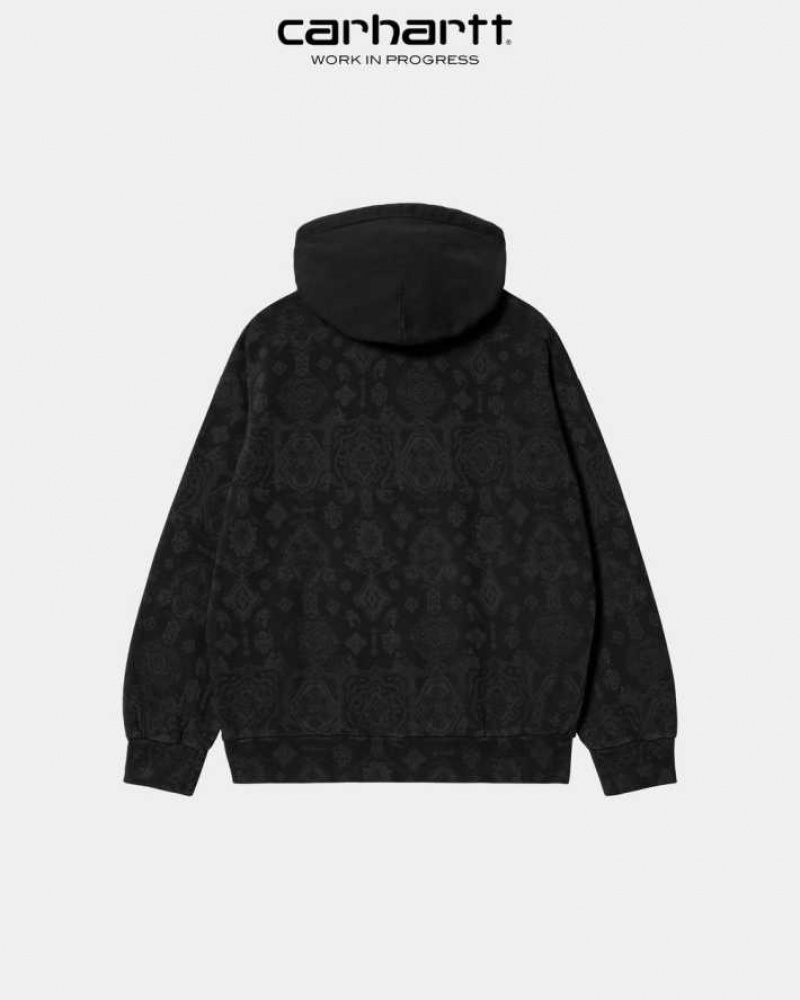 Carhartt Wip Hooded Verse Sweatshirt Black | TH0000338