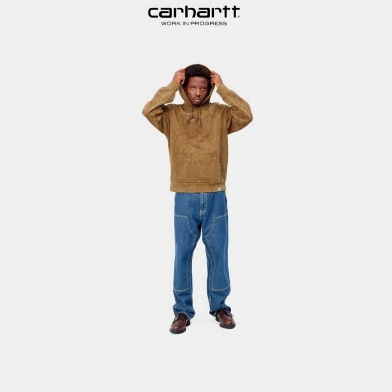 Carhartt Wip Hooded Verse Sweatshirt Hamilton Brown | TH0000339