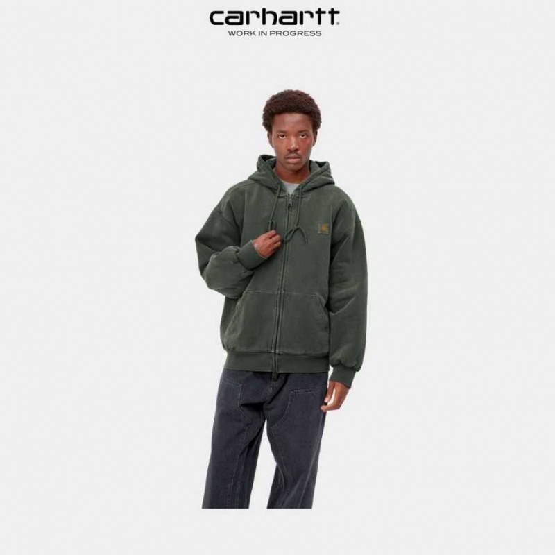 Carhartt Wip Hooded Vista Jacket Boxwood | TH0000341