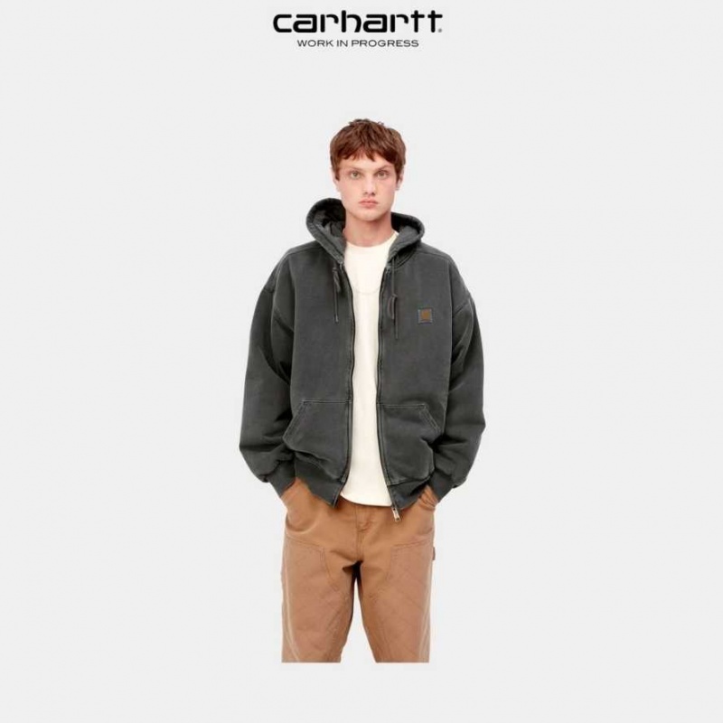 Carhartt Wip Hooded Vista Jacket Vulcan | TH0000342