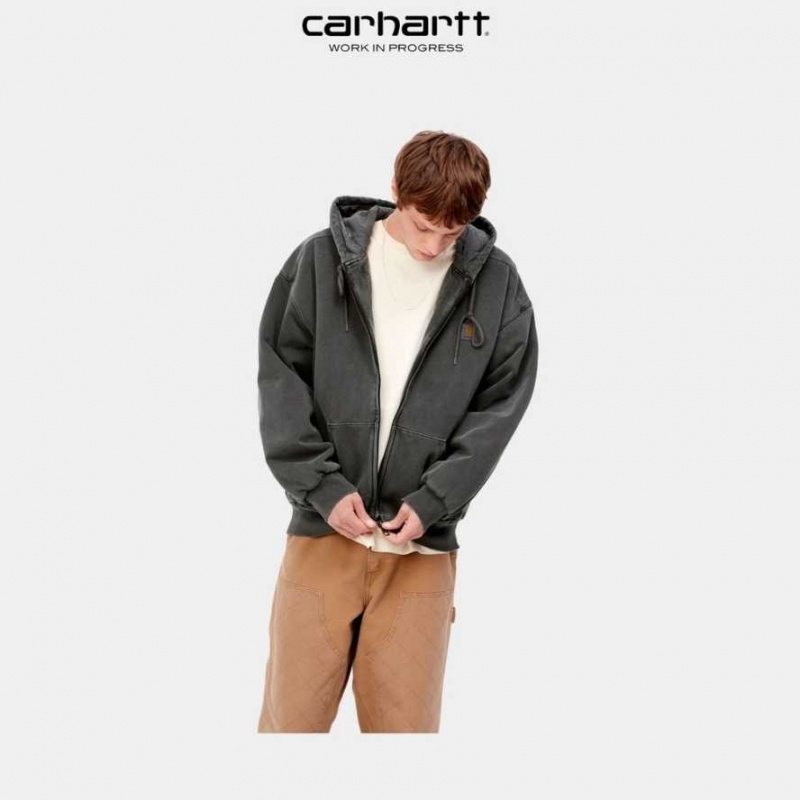 Carhartt Wip Hooded Vista Jacket Vulcan | TH0000342