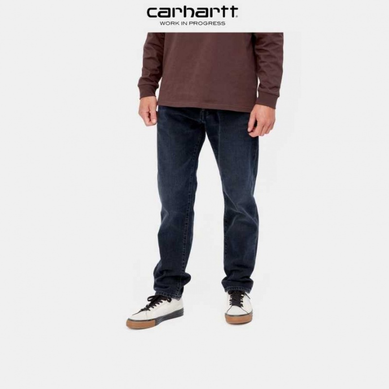 Carhartt Wip Klondike Pant - Clay Denim Blue (mid used wash) | TH0001417