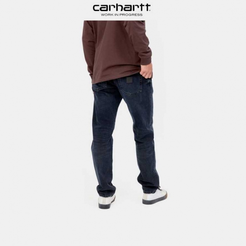 Carhartt Wip Klondike Pant - Clay Denim Blue (mid used wash) | TH0001417