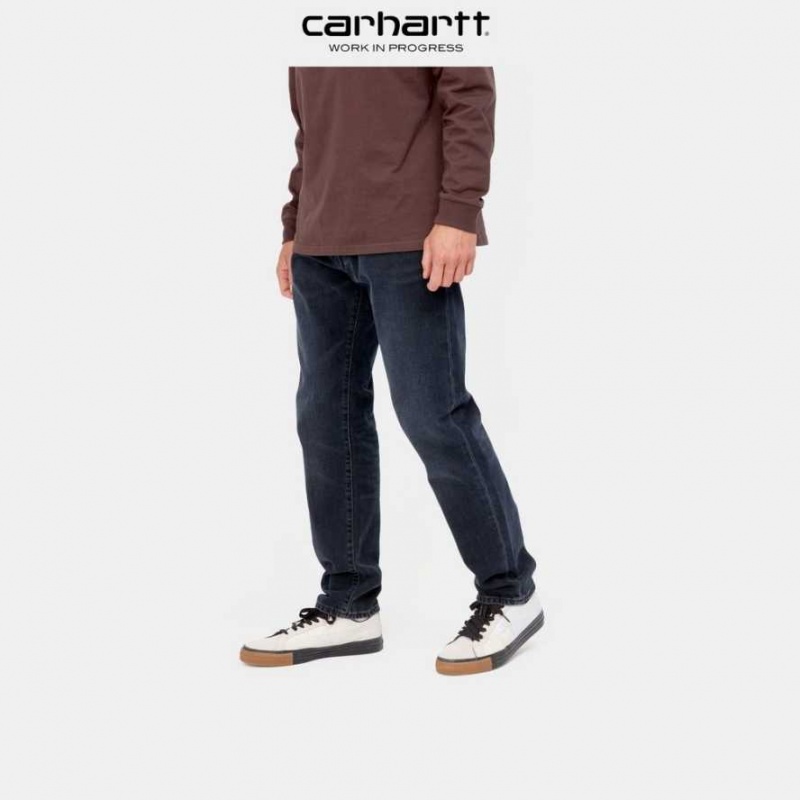 Carhartt Wip Klondike Pant - Clay Denim Blue (mid used wash) | TH0001417