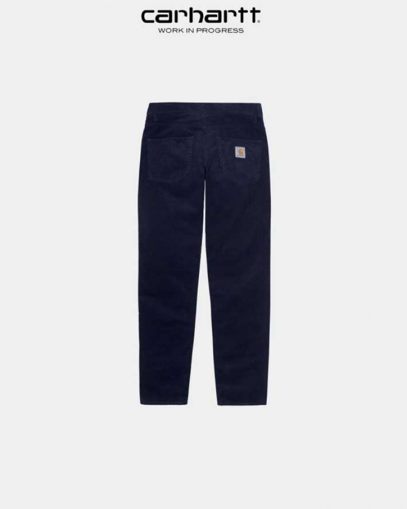 Carhartt Wip Klondike Pant - Corduroy Dark Navy | TH0001418