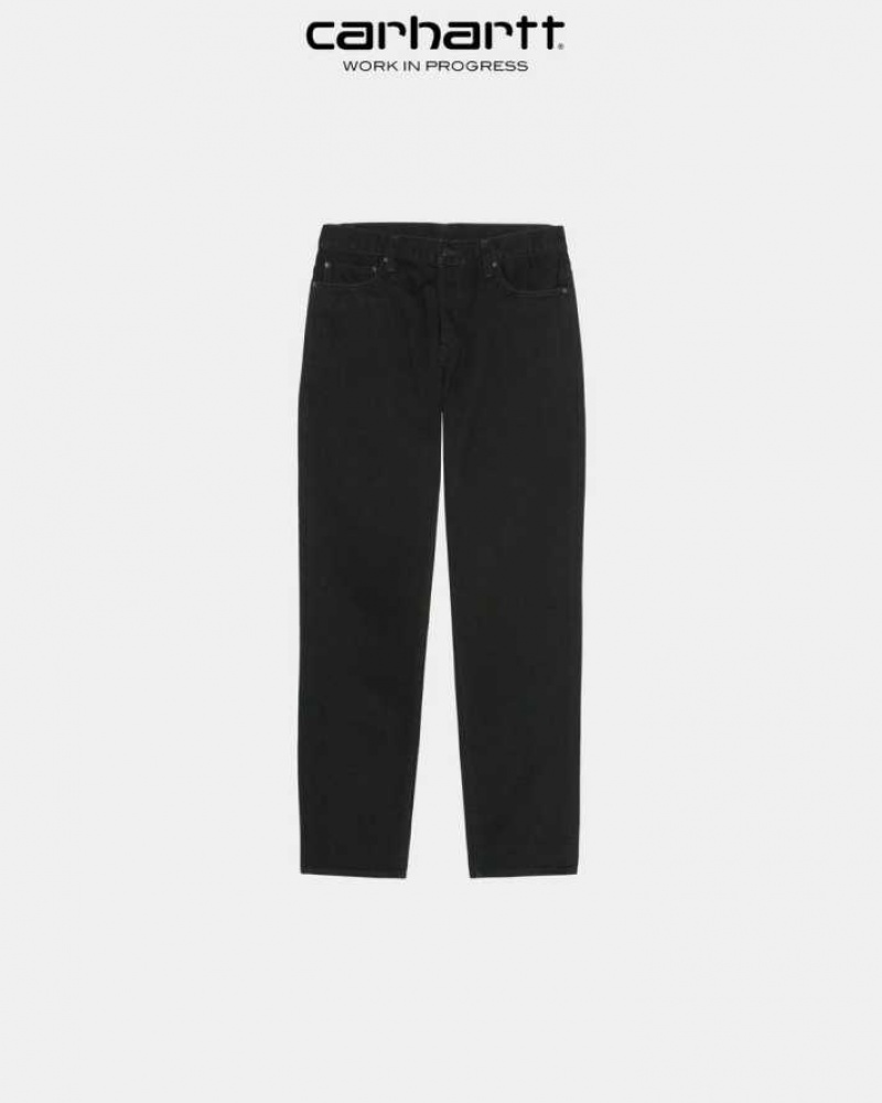 Carhartt Wip Klondike Pant - Maitland Denim Black (one wash) | TH0001422