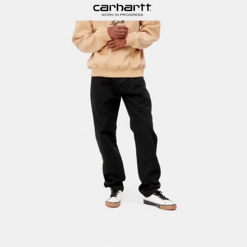 Carhartt Wip Klondike Pant - Maitland Denim Black (one wash) | TH0001422