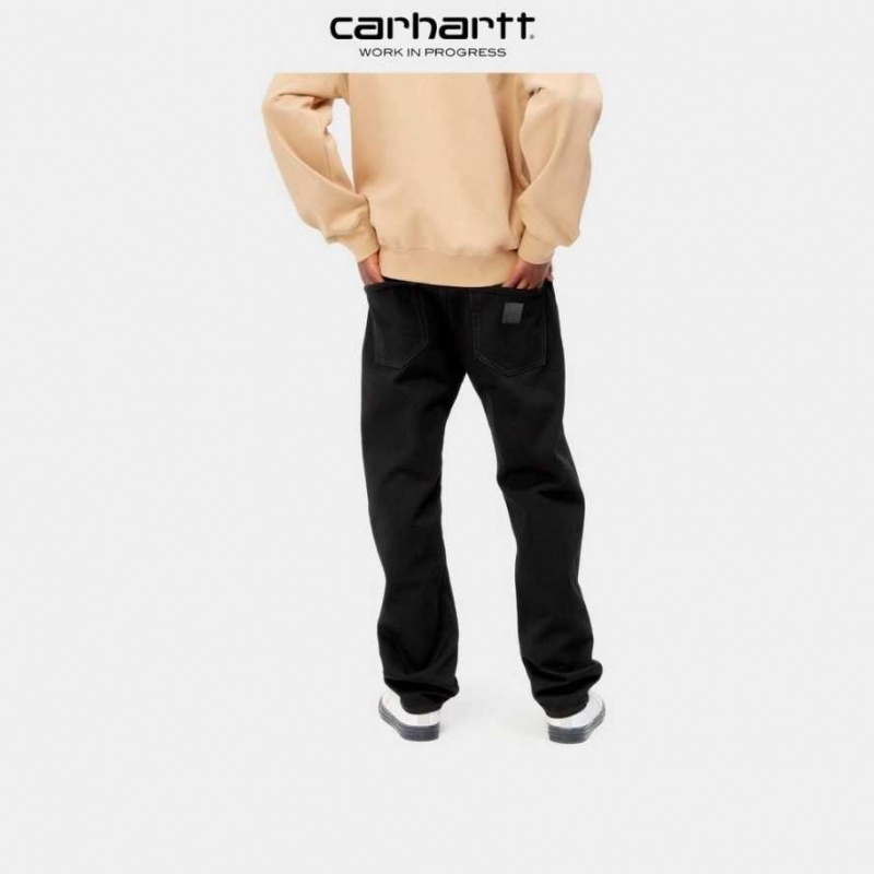 Carhartt Wip Klondike Pant - Maitland Denim Black (one wash) | TH0001422