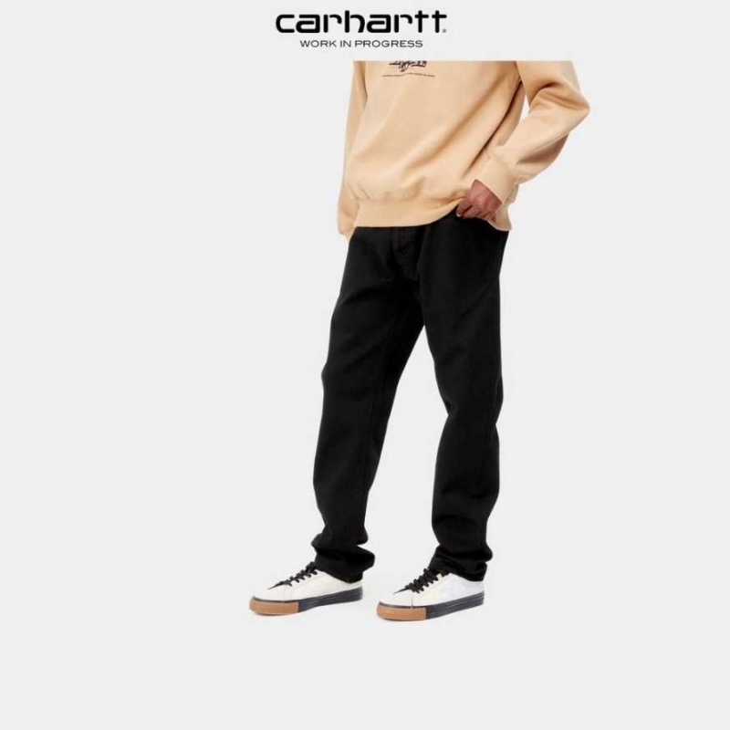 Carhartt Wip Klondike Pant - Maitland Denim Black (one wash) | TH0001422