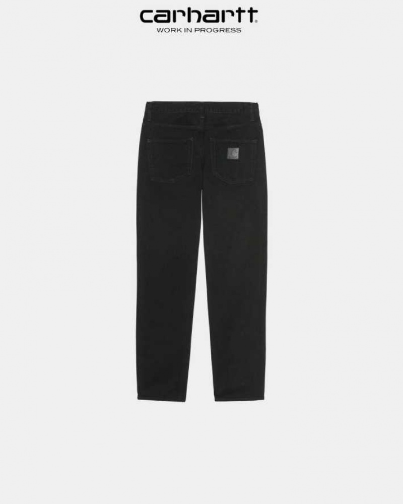 Carhartt Wip Klondike Pant - Maitland Denim Black (one wash) | TH0001422