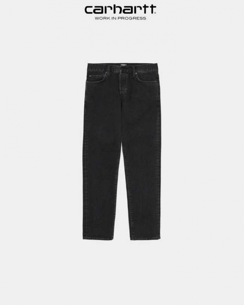 Carhartt Wip Klondike Pant - Maitland Denim Black (stone washed) | TH0001423