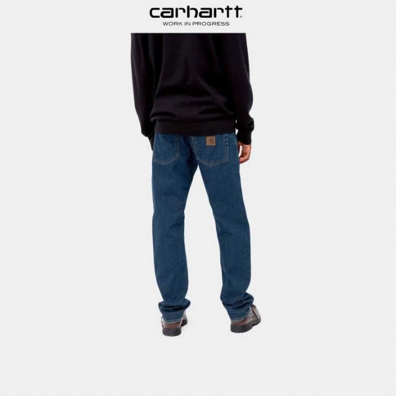 Carhartt Wip Klondike Pant - Maitland Denim Blue (stone washed) | TH0001424