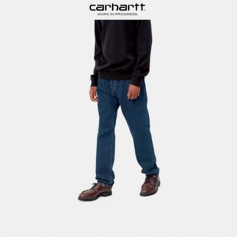 Carhartt Wip Klondike Pant - Maitland Denim Blue (stone washed) | TH0001424