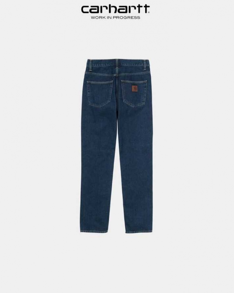 Carhartt Wip Klondike Pant - Maitland Denim Blue (stone washed) | TH0001424