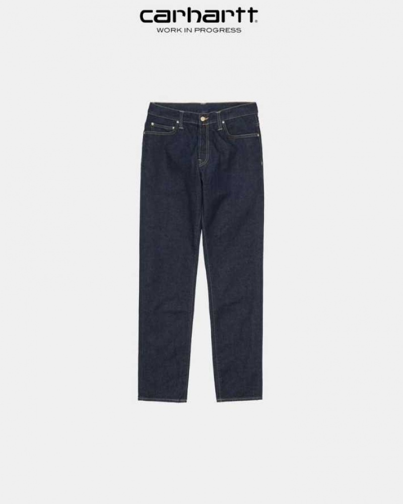 Carhartt Wip Klondike Pant - Stretch Denim Blue (rinsed) | TH0001426