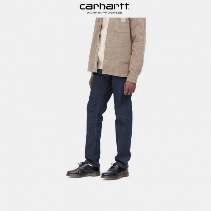 Carhartt Wip Klondike Pant - Stretch Denim Blue (rinsed) | TH0001426