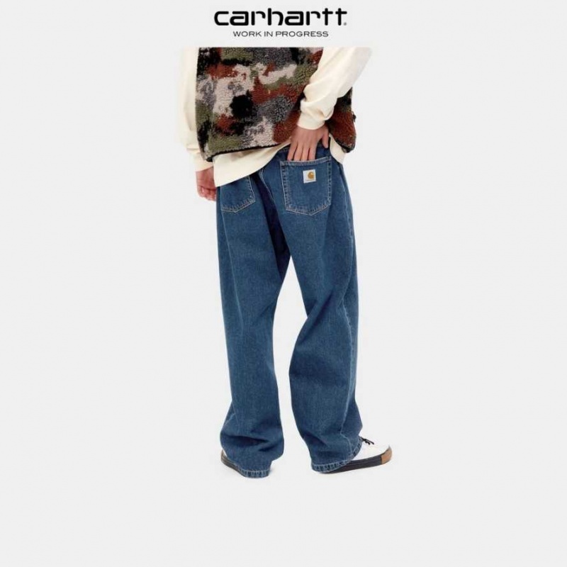 Carhartt Wip Landon Pant Blue (stone washed) | TH0001428