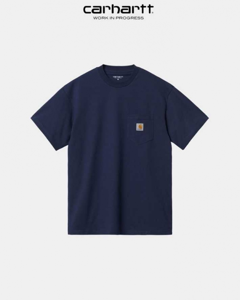 Carhartt Wip Local Pocket T-Shirt Enzian | TH0002231