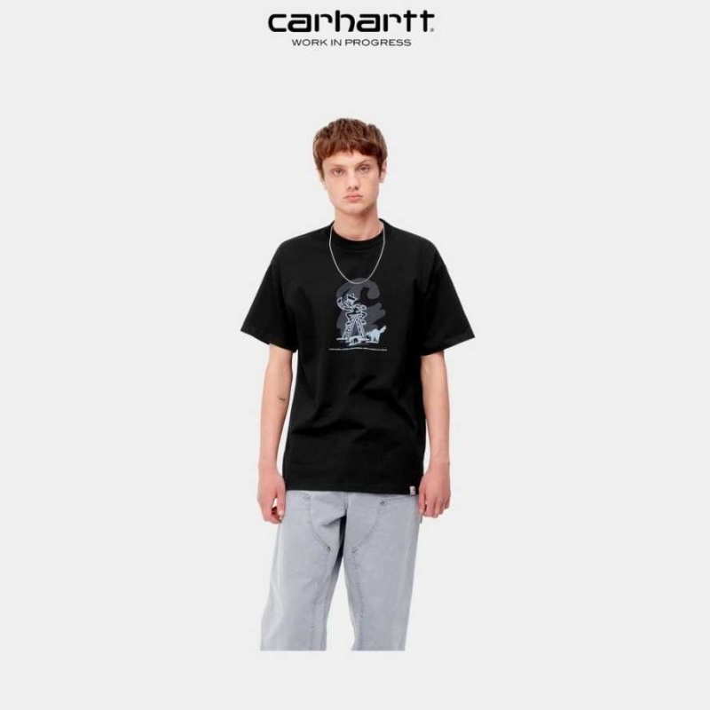 Carhartt Wip Lucky Painter T-Shirt Black | TH0002257