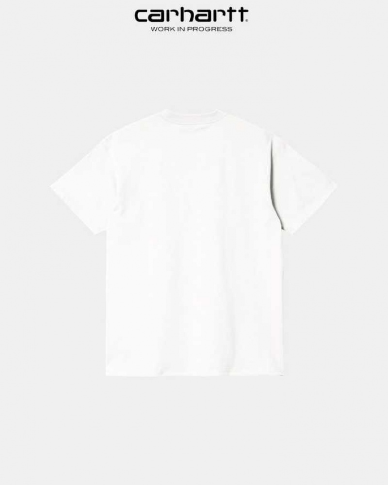 Carhartt Wip Lucky Painter T-Shirt White | TH0002254