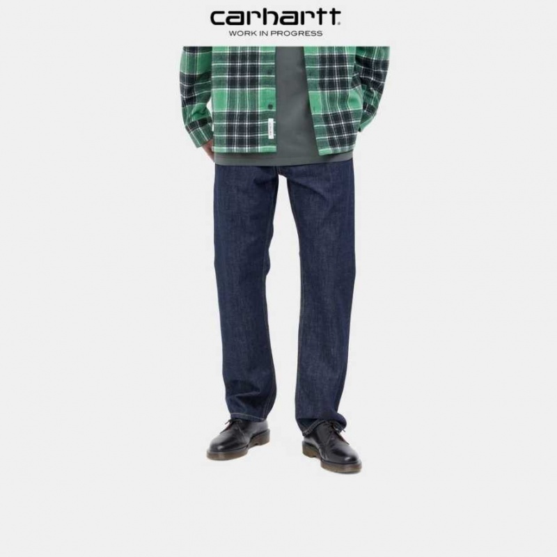 Carhartt Wip Marlow Pant Blue (rinsed) | TH0001431