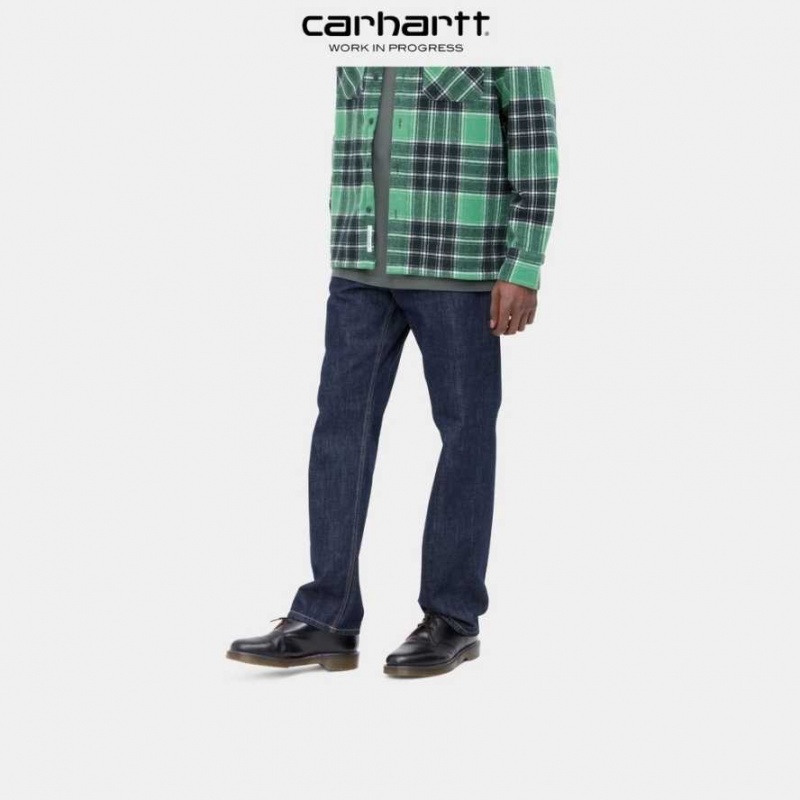 Carhartt Wip Marlow Pant Blue (rinsed) | TH0001431