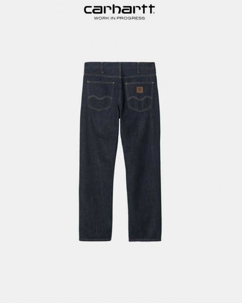 Carhartt Wip Marlow Pant Blue (rinsed) | TH0001431