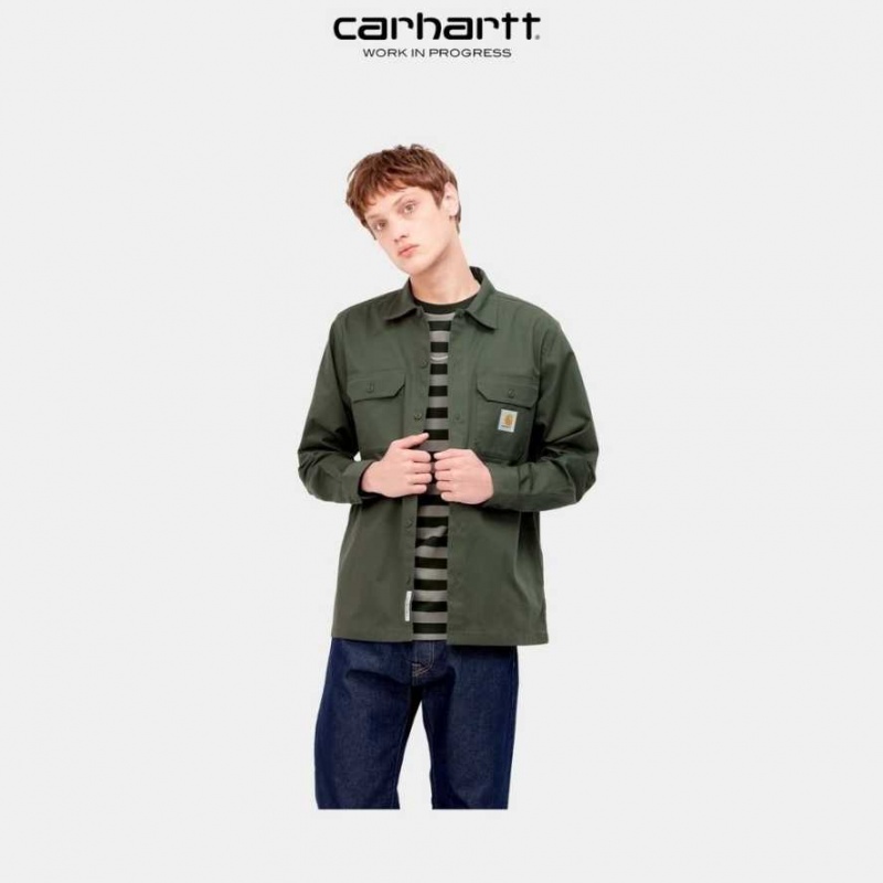 Carhartt Wip Master Shirt Boxwood | TH0001813