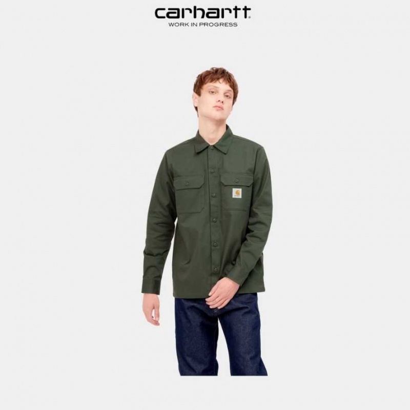 Carhartt Wip Master Shirt Boxwood | TH0001813