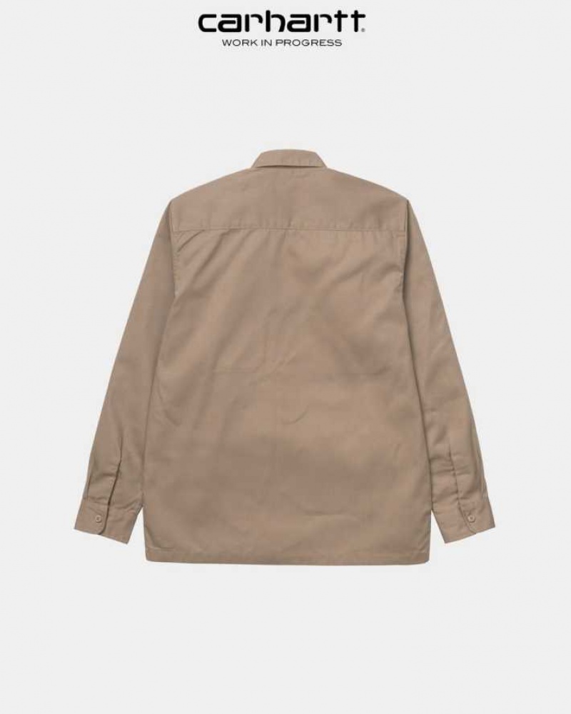 Carhartt Wip Master Shirt Leather | TH0001814