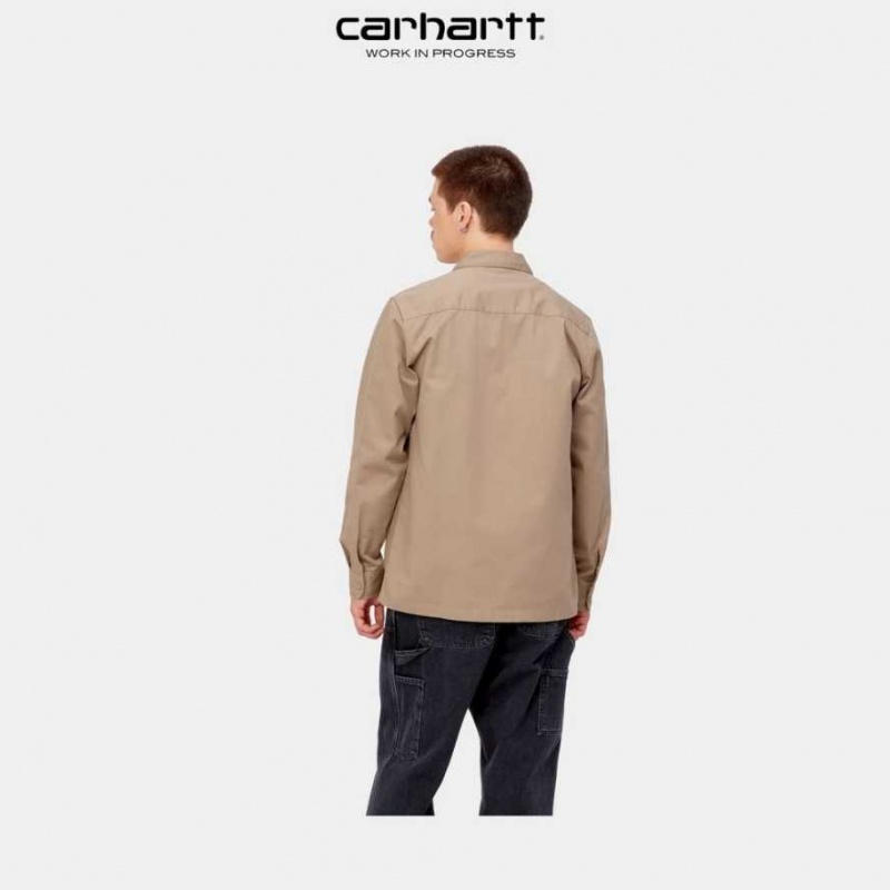 Carhartt Wip Master Shirt Leather | TH0001814