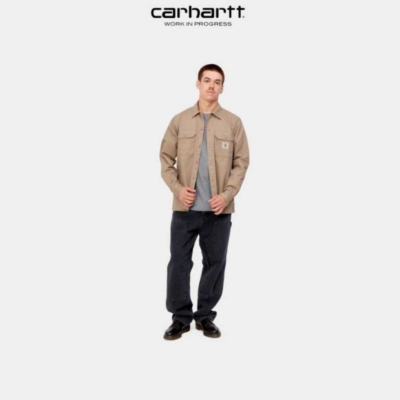 Carhartt Wip Master Shirt Leather | TH0001814