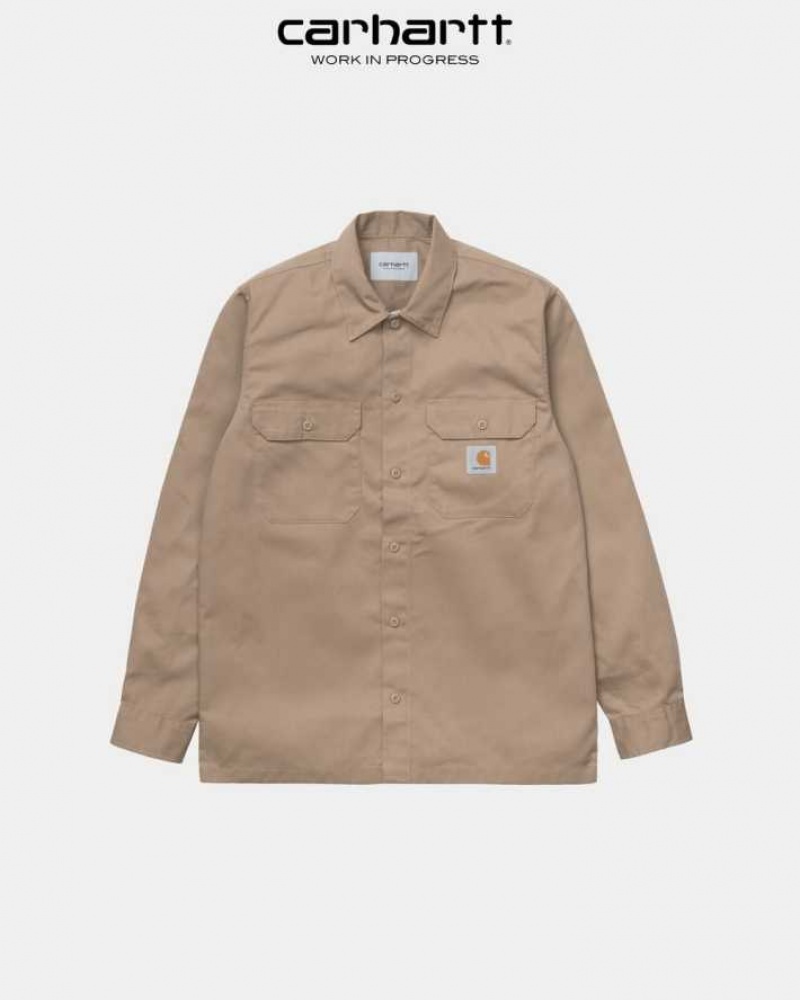 Carhartt Wip Master Shirt Leather | TH0001814