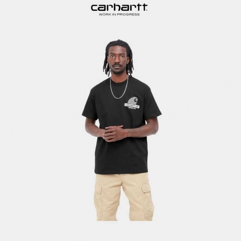 Carhartt Wip Mechanic T-Shirt Black | TH0002261