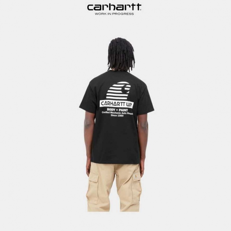 Carhartt Wip Mechanic T-Shirt Black | TH0002261